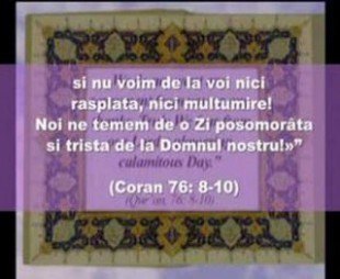 Valorile Coranului – partea 1